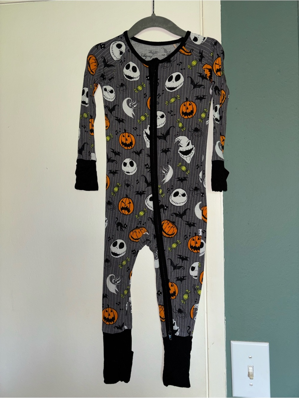 Little Sleepies Nightmare Before Christmas footie
